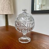 Cut glass candy dish or sugar bowl – Italy