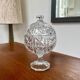 Cut glass candy dish or sugar bowl – Italy