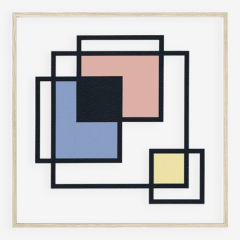 Gaming, limited edition, minimalist abstract art poster