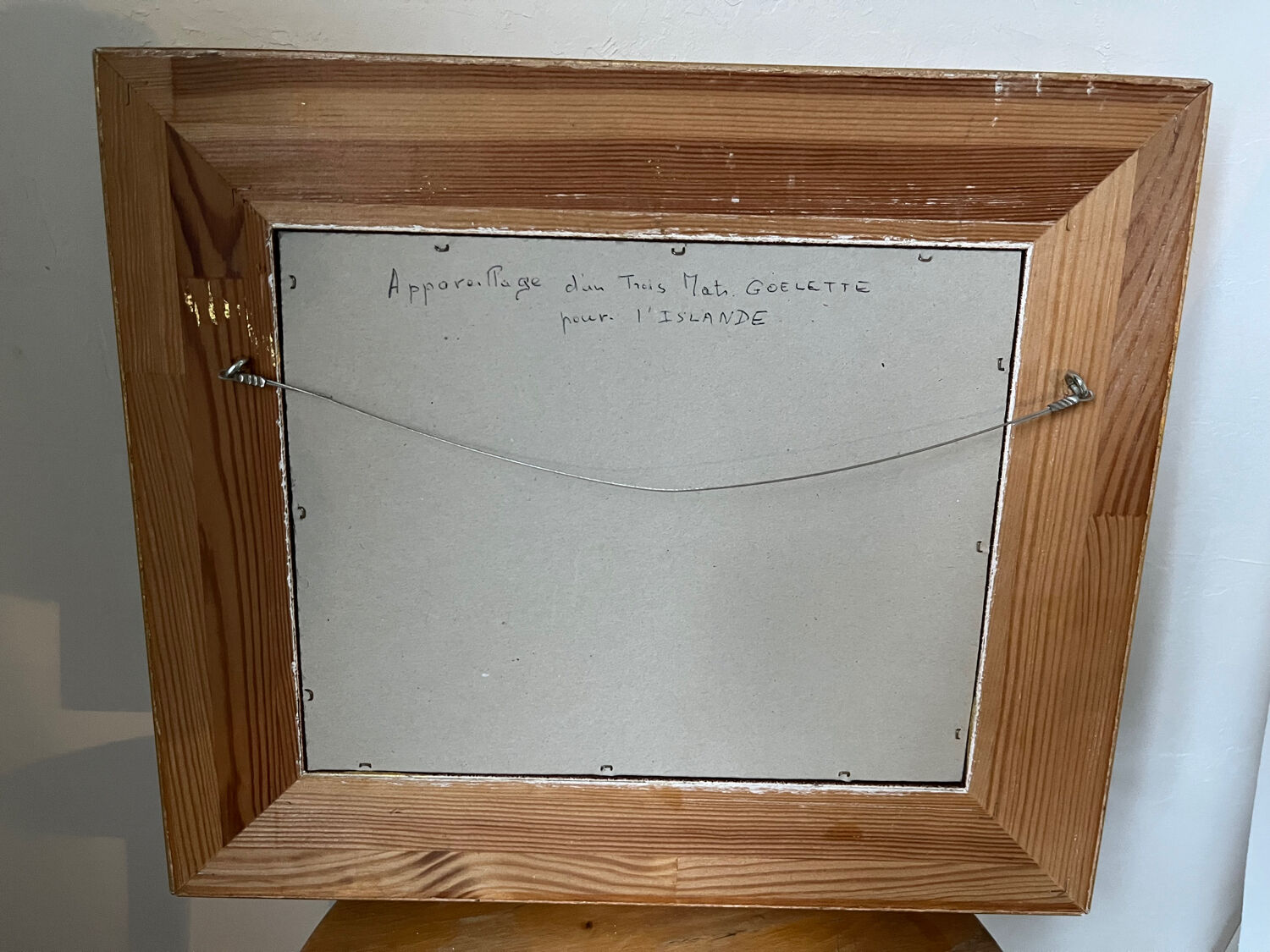 Oil painting by Ernest Vauthrin