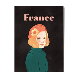 France Gall / Illustration A3