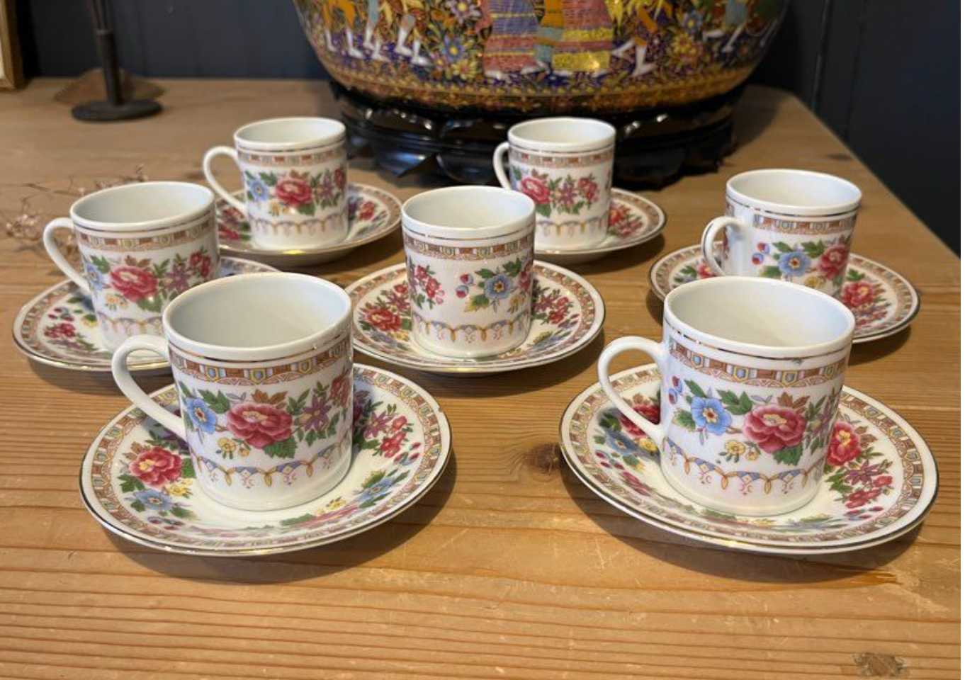 Porcelain tea or coffee set