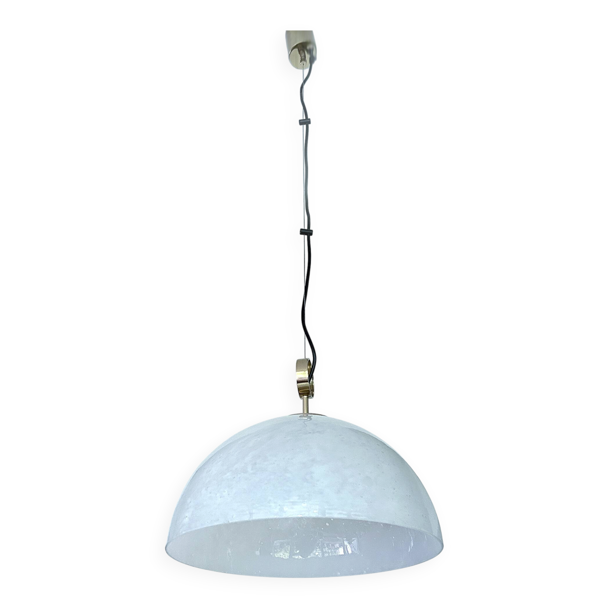 Vintage Limburg Glass Pendant Light