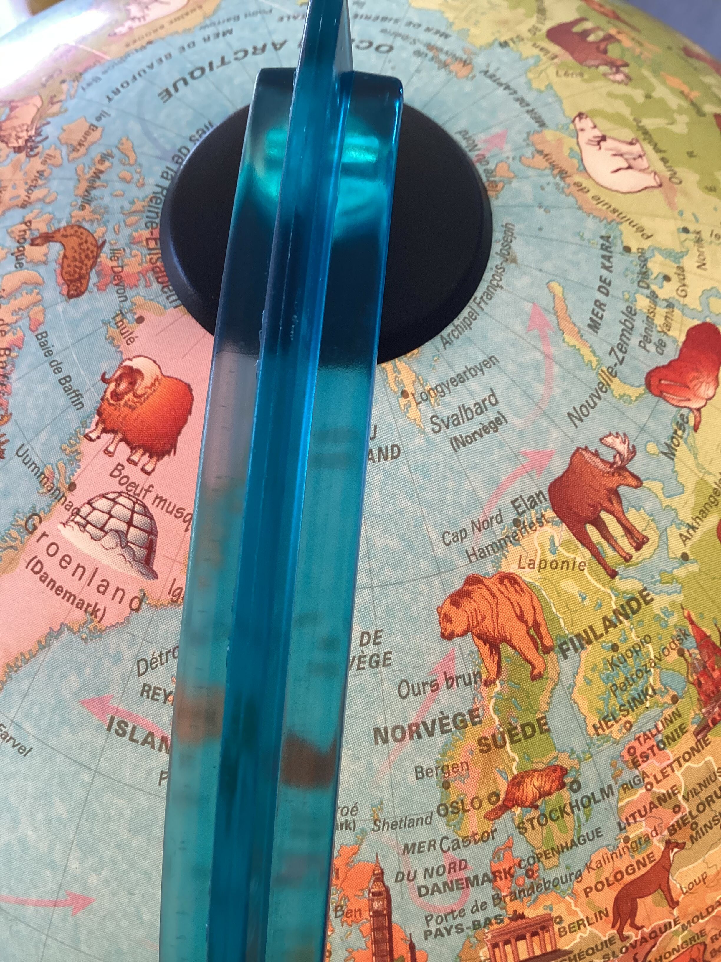 Luminous globe made in Italy