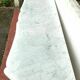 Veined white marble fireplace "model Pompadour a right jambage"