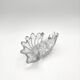 Ouraline Coupe Blown Glass Bohemia Shell Sculpture 1950