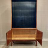 Large modular bookcase Scandinavian design 1950.