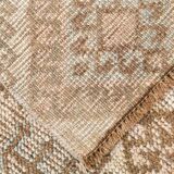 3x9 Brown Cream Classic Persian Runner Rug, 87x283Cm