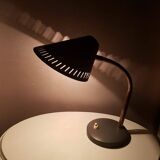 70s swan collar metal desk lamp