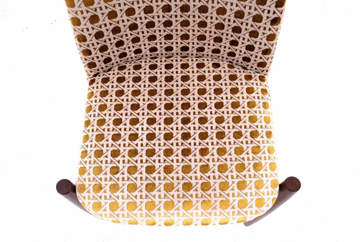 Set of 4 chairs, Czechoslovakia, 1950s. After renovation