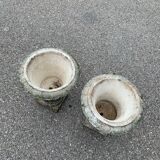 Set of 2 Medici stone pots