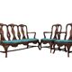 Ensemble de salon, style : Chippendale, années 1970, production : Danemark