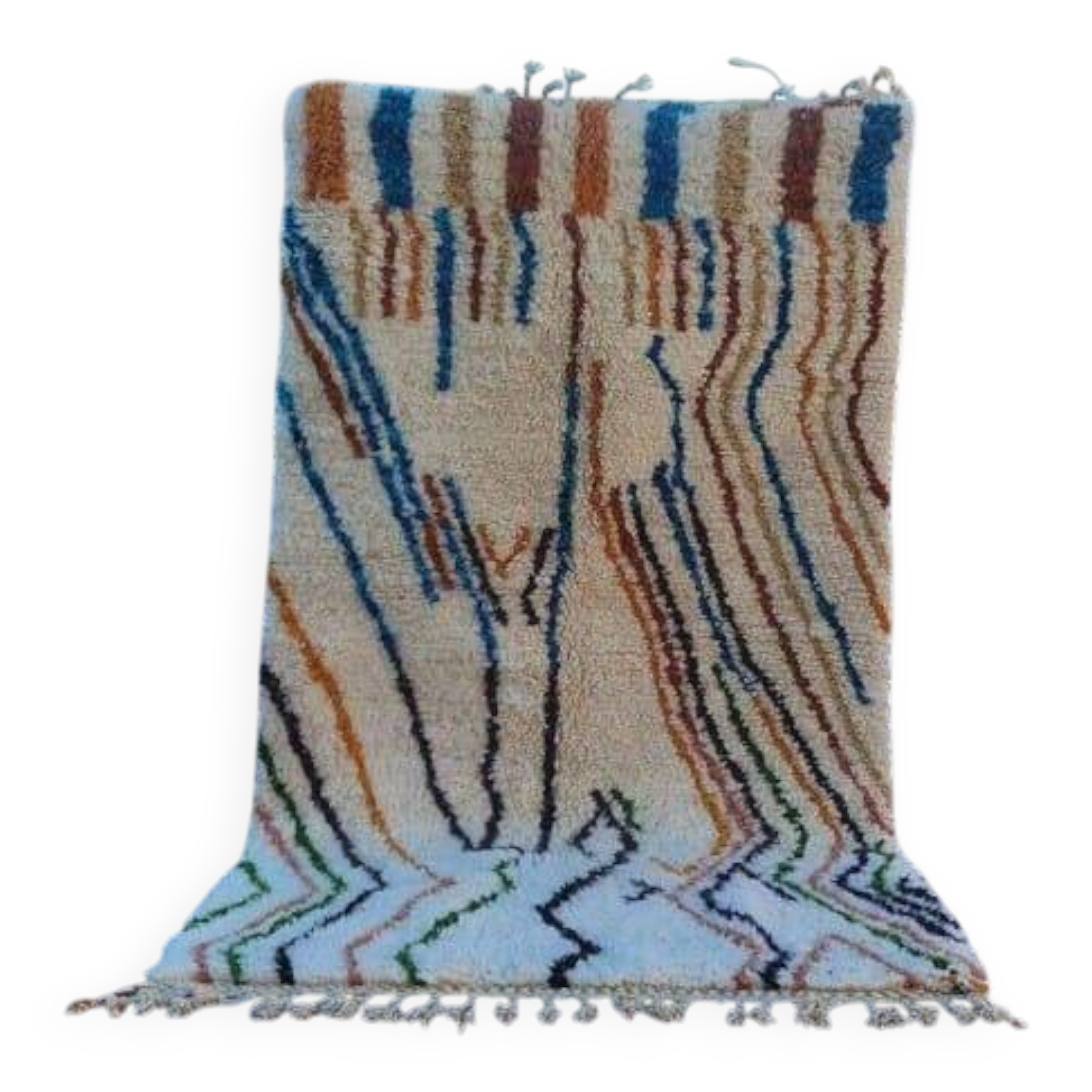 Handmade traditional Azilal Berber rug size 150 x 250 cm