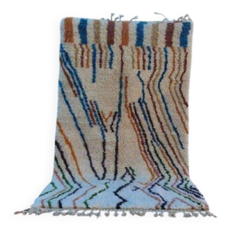 Handmade traditional Azilal Berber rug size 150 x 250 cm