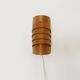 Swedish Wooden Wall Lamp by Hans Agne Jakobsson for Ellysett Markaryd