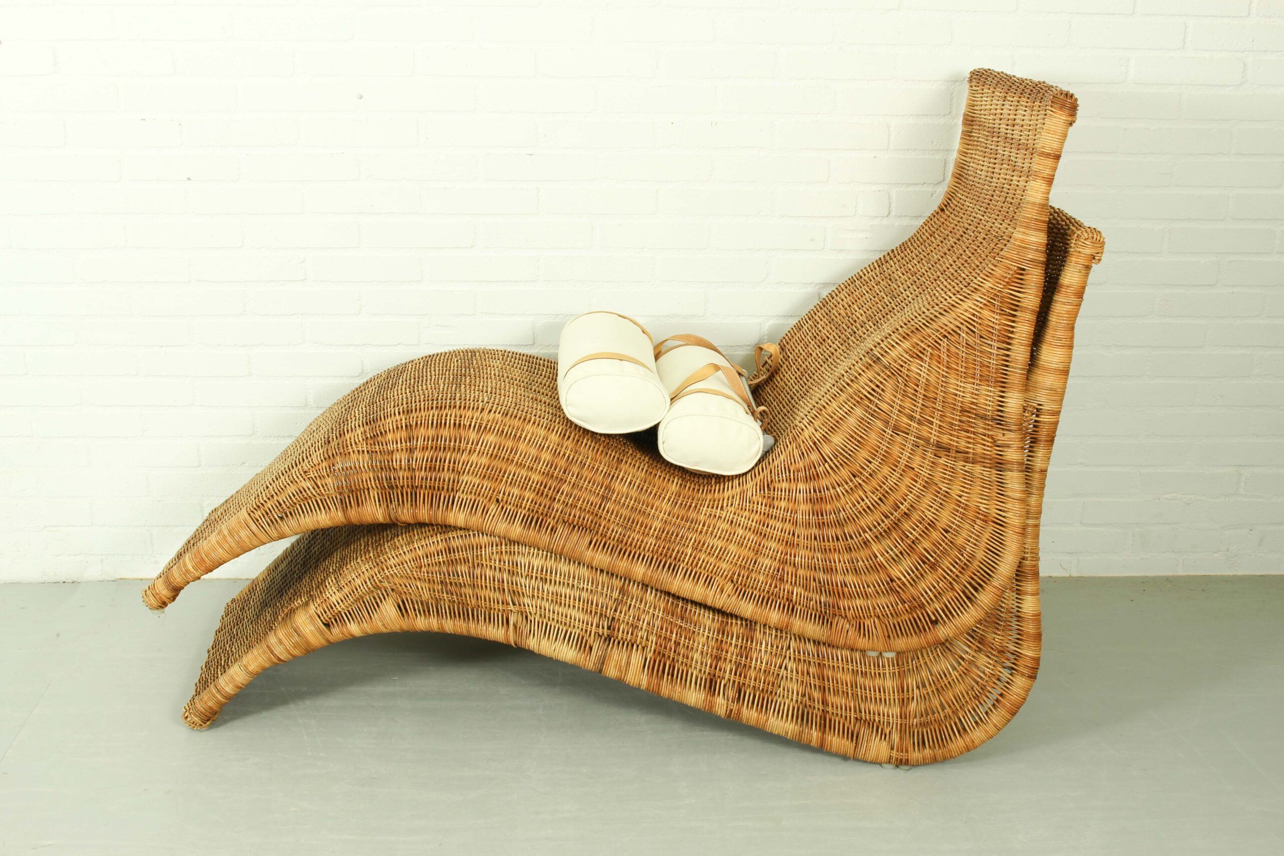 IKEA Karlskrona rattan lounge chairs by Karl Malvall