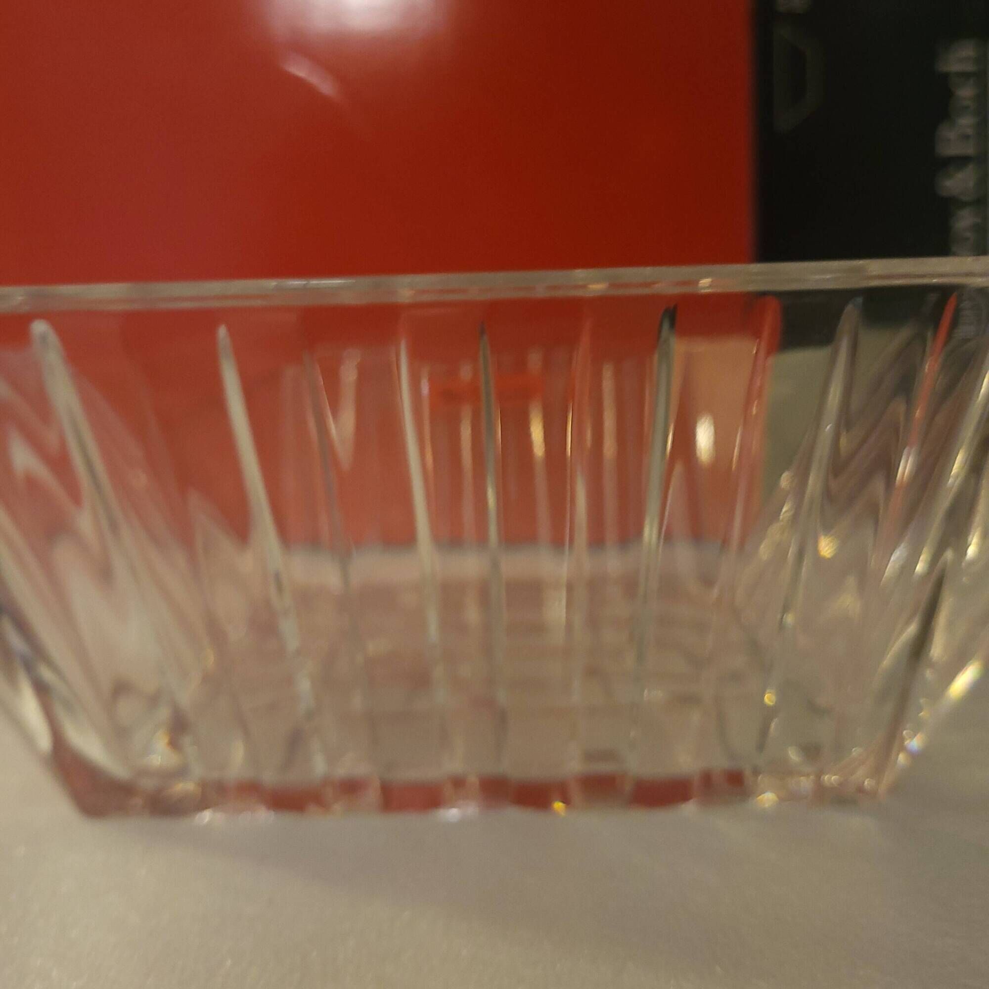 Salad bowl, crystal bowl by Paloma Picasso for Villeroy and Boch.