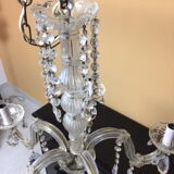 Crystal chandelier with grapevines
