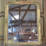 Miroir 19ème doré