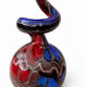 Vase de sol en verre de Murano sculpture 64 cm style mid-century moderne Fenicio Somm