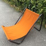 2 brown armchairs from the 70