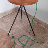 Lampadaire vintage tripode 1950