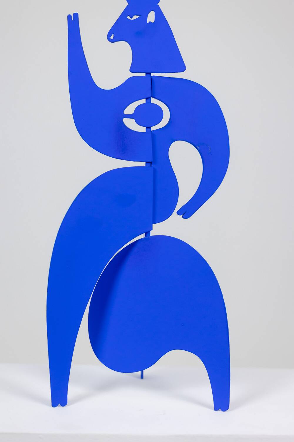 Antonine de Saint Pierre. Blue “Tauride” sculpture. Contemporary.