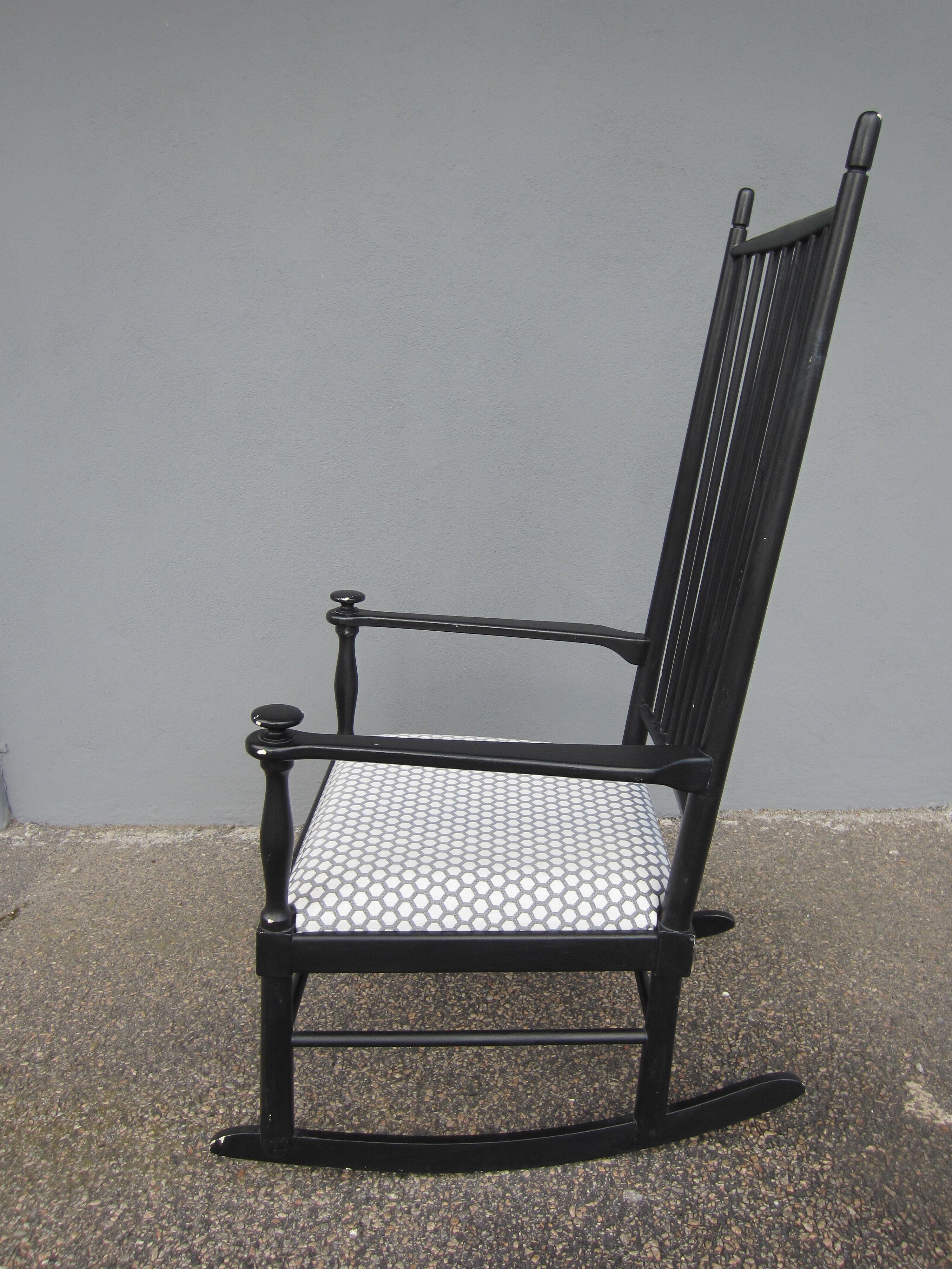 Isabella Scandinavian rocking chair by Karl-Axel Andersson for Gemla