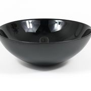 Grand Bol Centre Noir Riedel x Mesa Design, Post-Modernisme Italie, 1980