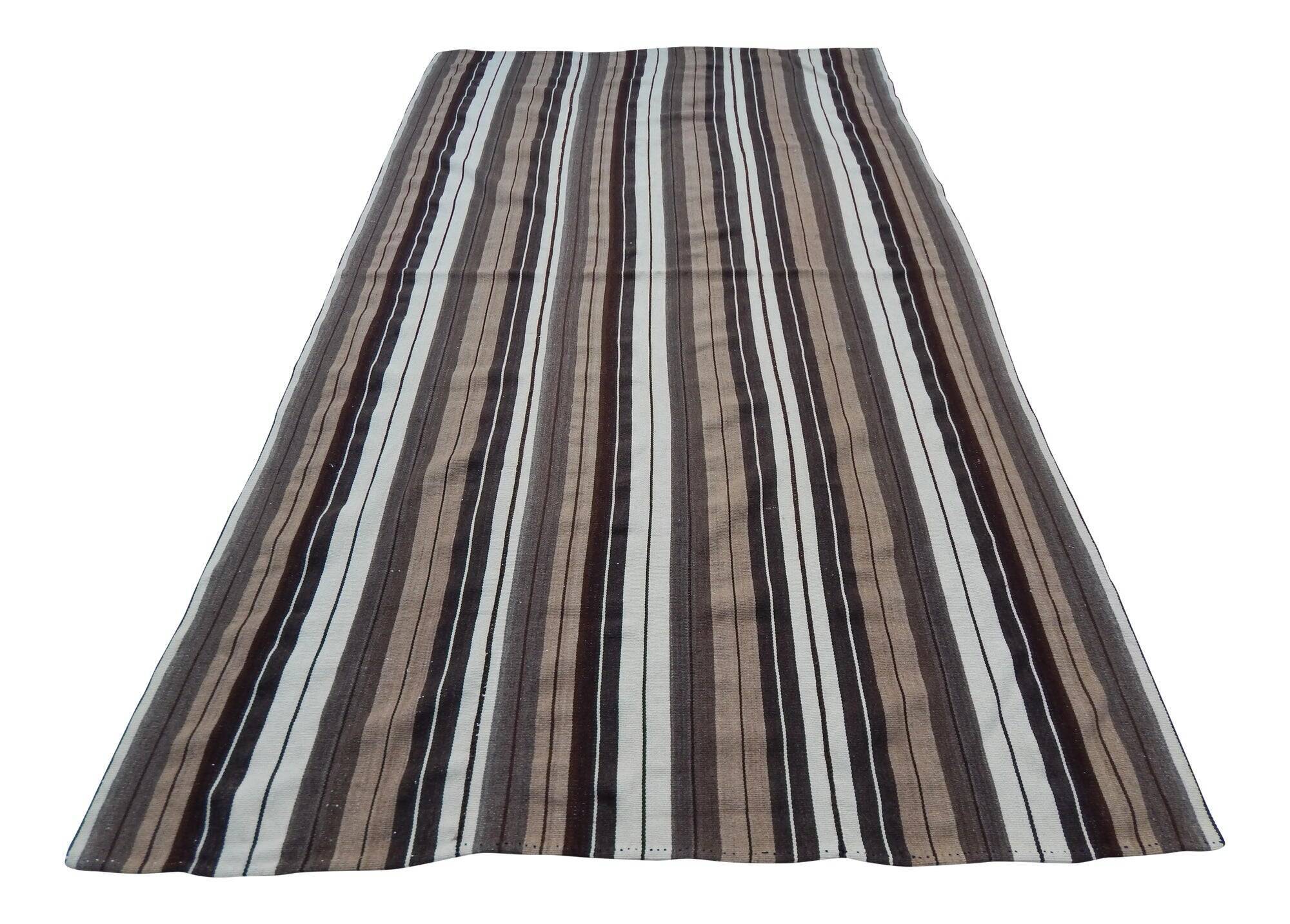 Vintage Turkish kilim, handwoven, 153x257 cm.