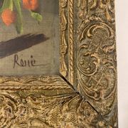Nature morte aux fleurs sauvages, signée, milieu XX siècle