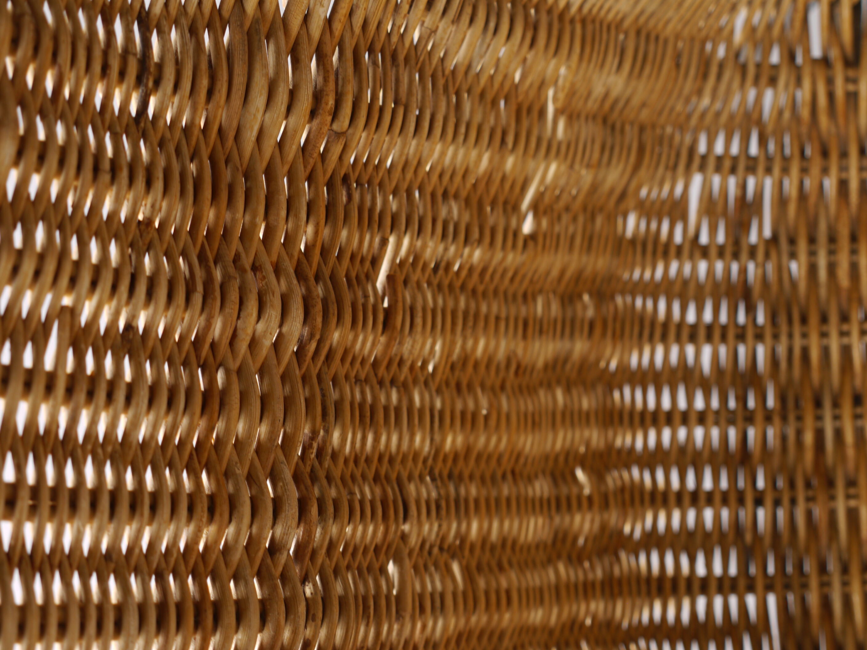 Mid-Century Wicker Chairs by Gian Franco Legler, 1950s. Set of 4