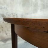 Vintage teak round table
