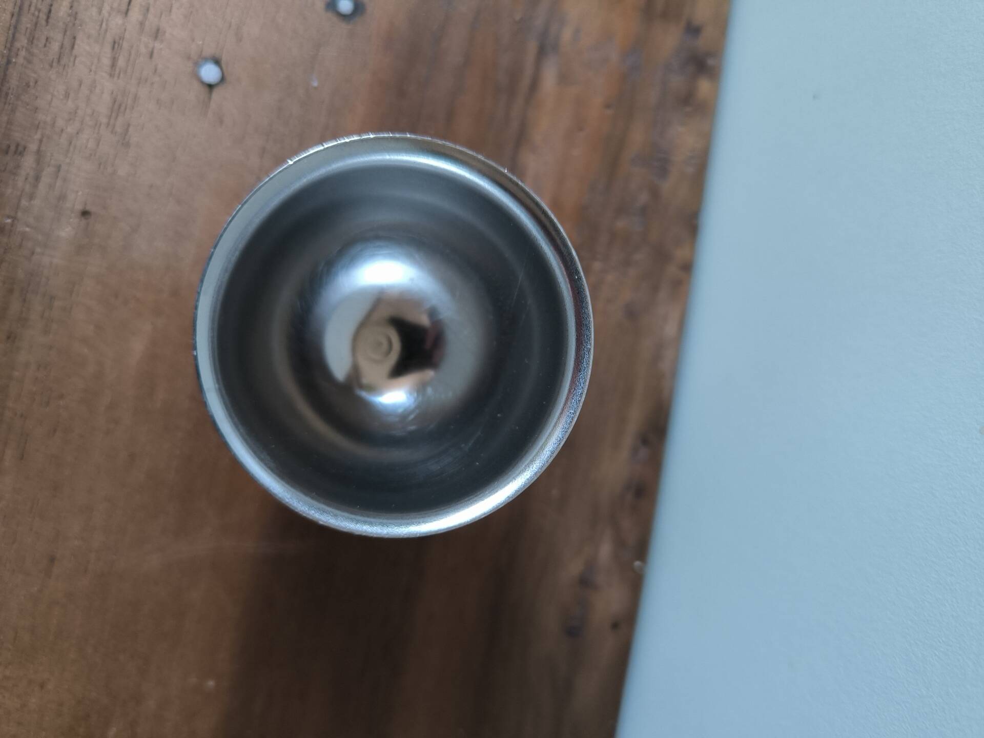 Coquetier vintage inox guy degrenne