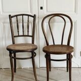 Paire de chaises bistrot