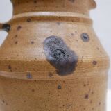 Vintage pitcher in pyrite stoneware