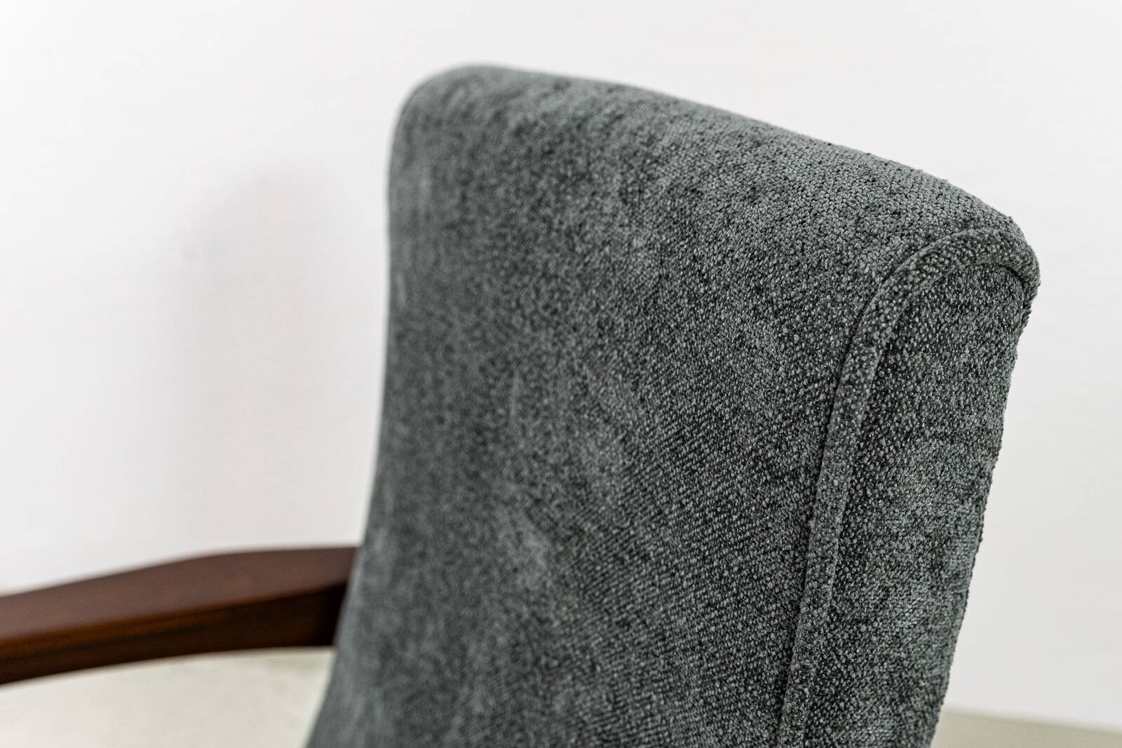 Mid-Century Grey Armchair, 1960's, Poland