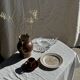 Large stylised shell bowl in vintage glass D22