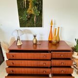 Scandinavian style vintage teak sideboard