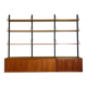 Poul Cadovius Mid- Century Modern Modular Teak Wall Unit Shelving for Cado