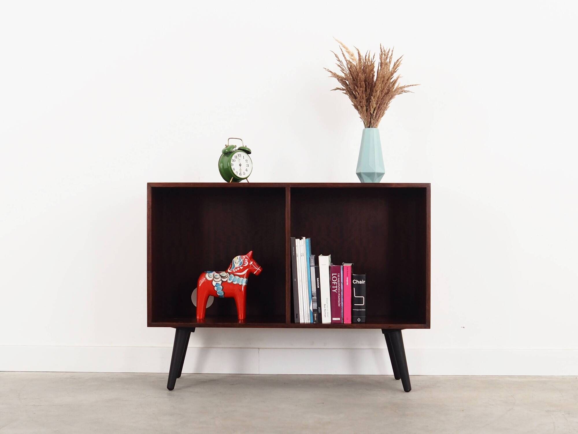 Mahogany bookcase, Danish design, 1970s, manufacturer: Bramin
