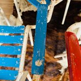 Set of 5 armchairs Tolix T2 50s