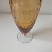 Vase vintage italien en verre