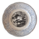 Dessert plate Digoin & Sarreguemines