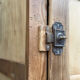 Vintage wooden wardrobe from 1940.