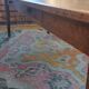 Large solid oak farmhouse table with two drawers 260 cm x 100 cm