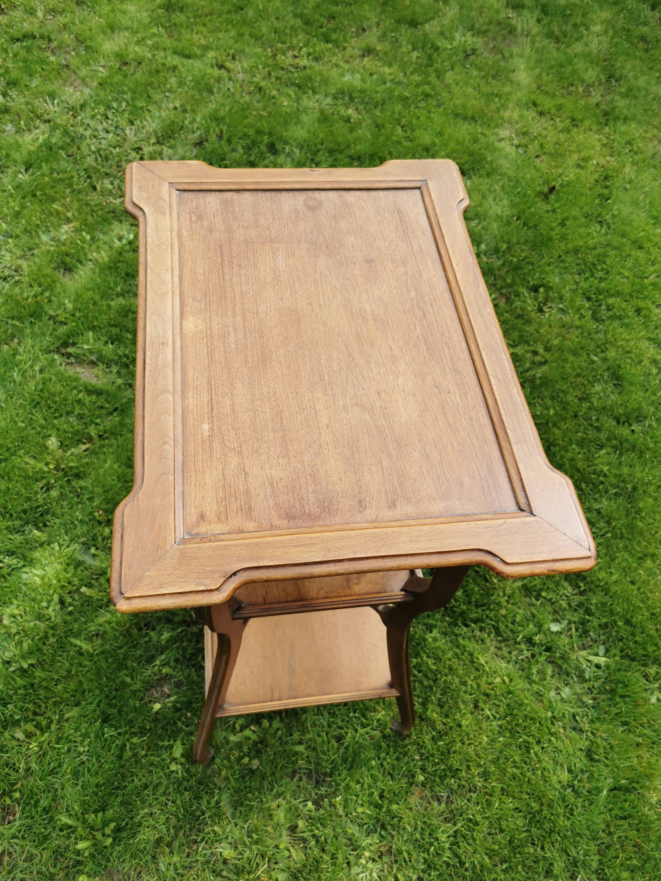 ART NOUVEAU-style old walnut harness circa 1900