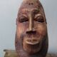 Baoulé wooden mask from Ivory Coast
