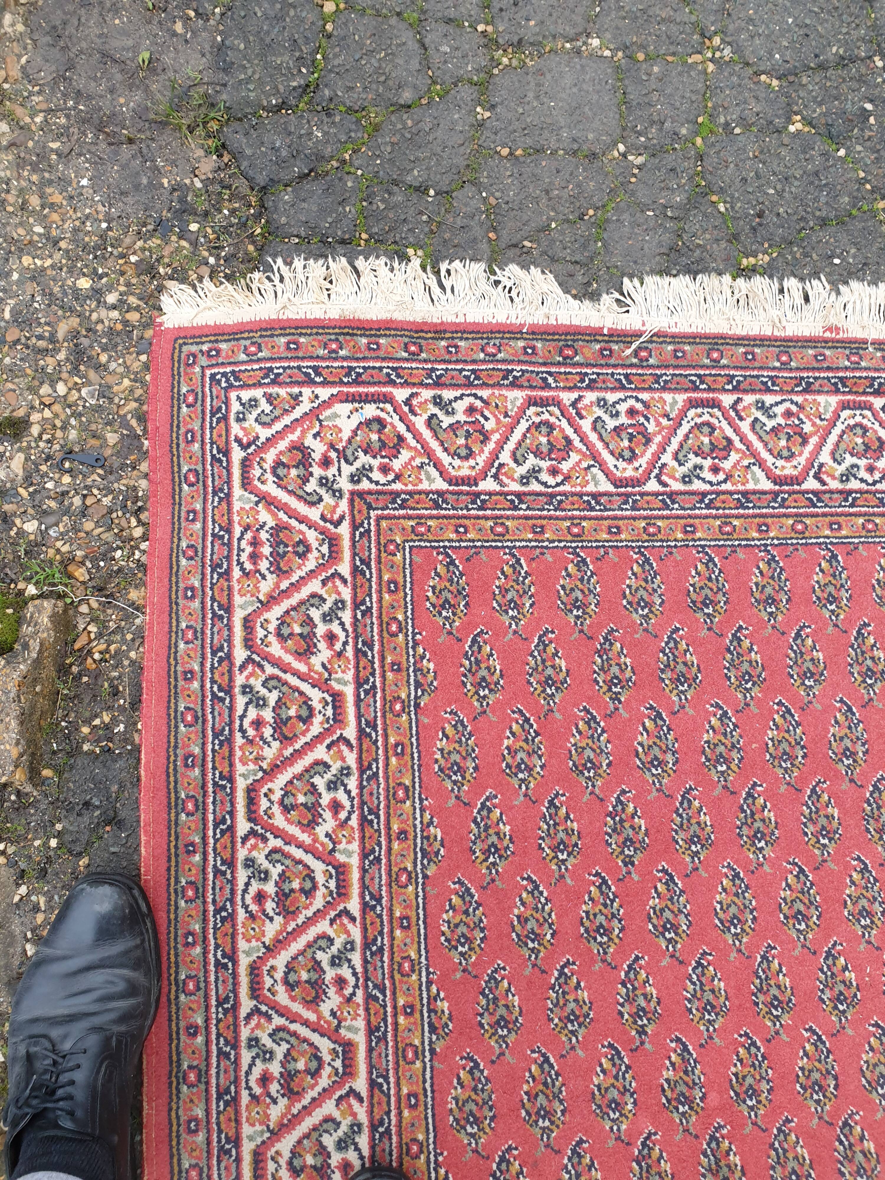 Large oriental wool carpet