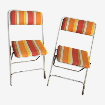 Chaises vintage pliante